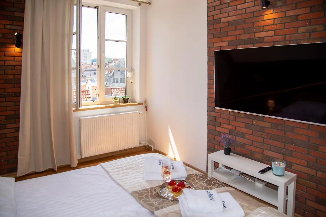 Apartament Maya'S Flats 72 - Unique Attic In The Old City Of Gdańsk